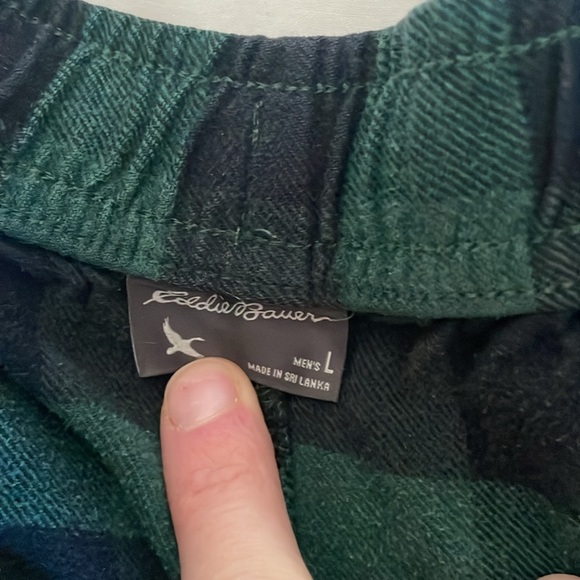 Eddie Bauer flannel pajama pants - Picture 3 of 7